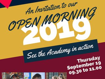 Image related to Open Morning – September 19th 2019